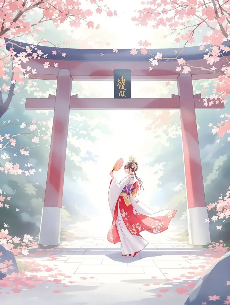 和风巫女·结衣